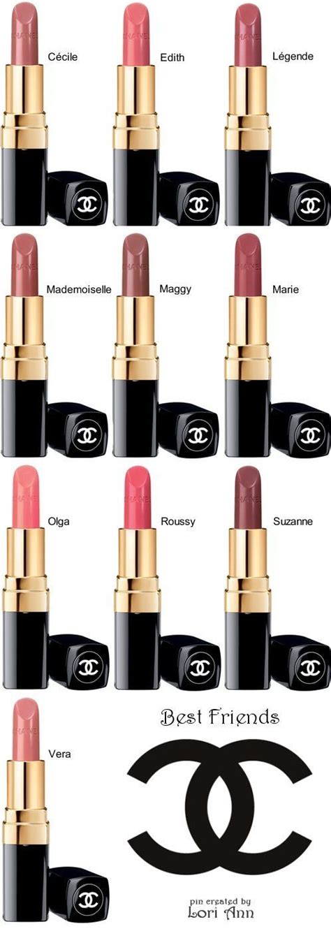 chanel lipstick varieties|chanel lip color chart.